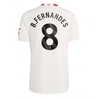 Manchester United Bruno Fernandes #8 Tredjeställ 2023-24 Kortärmad
